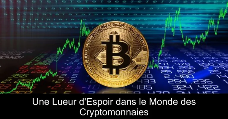 Une Lueur d'Espoir dans le Monde des Cryptomonnaies