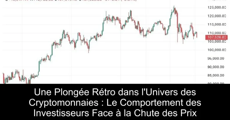 Une Plongée Rétro dans l'Univers des Cryptomonnaies : Le Comportement des Investisseurs Face à la Chute des Prix
