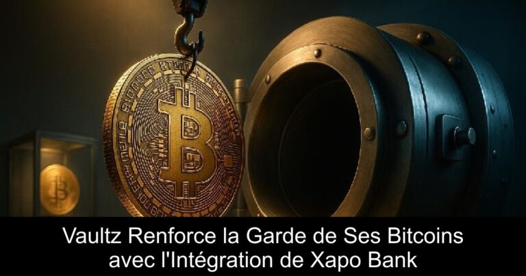 Vaultz Renforce la Garde de Ses Bitcoins avec l'Intégration de Xapo Bank