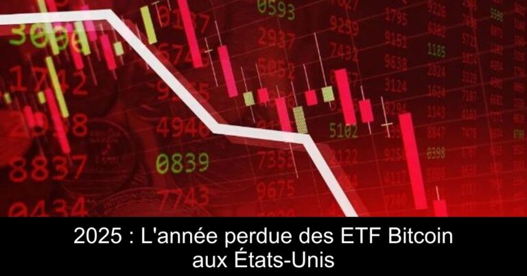 2025 : L'année perdue des ETF Bitcoin aux États-Unis