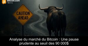 Analyse du marché du Bitcoin : Une pause prudente au seuil des 90 000$