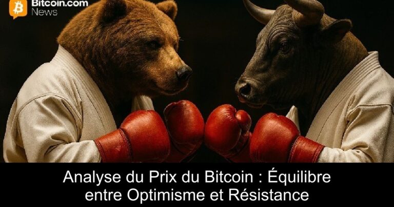 Analyse du Prix du Bitcoin : Équilibre entre Optimisme et Résistance