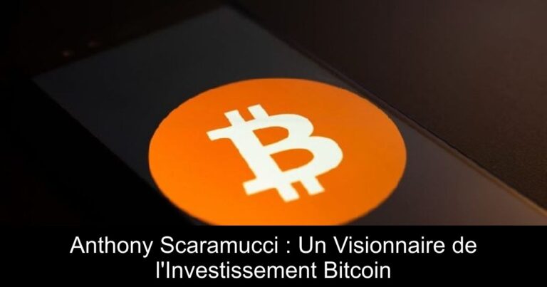 Anthony Scaramucci : Un Visionnaire de l'Investissement Bitcoin