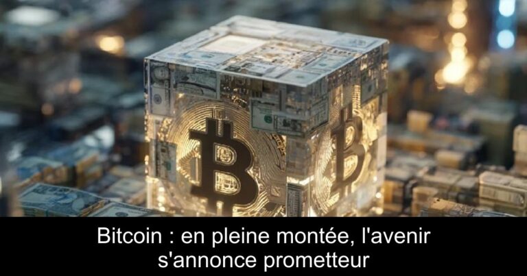 Bitcoin : en pleine montée, l'avenir s'annonce prometteur