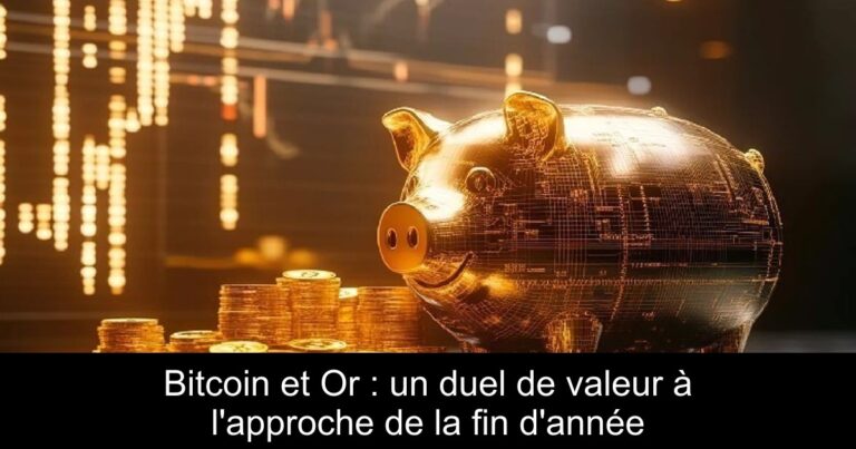 Bitcoin et Or : un duel de valeur à l'approche de la fin d'année