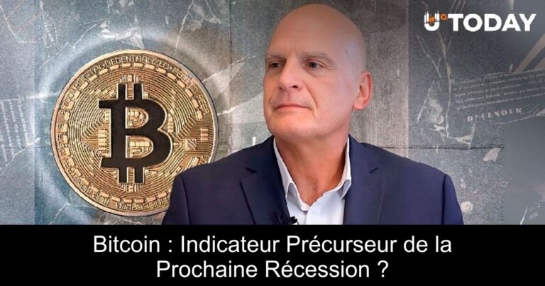 Bitcoin : Indicateur Précurseur de la Prochaine Récession ?