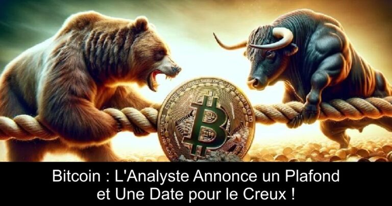 Bitcoin : L'Analyste Annonce un Plafond et Une Date pour le Creux !
