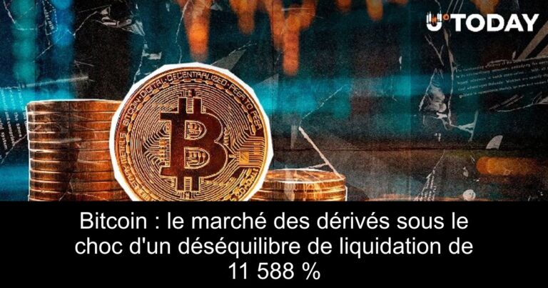 Bitcoin : le marché des dérivés sous le choc d'un déséquilibre de liquidation de 11 588 %