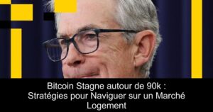 Bitcoin Stagne autour de 90k : Stratégies pour Naviguer sur un Marché Logement