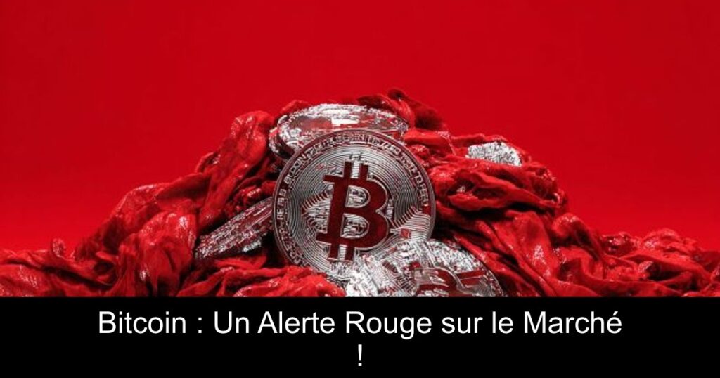 Bitcoin : Un Alerte Rouge sur le Marché !