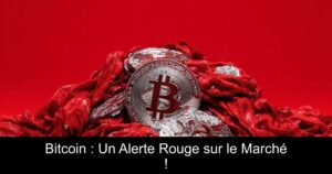 Bitcoin : Un Alerte Rouge sur le Marché !