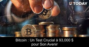 Bitcoin : Un Test Crucial à 93,000 $ pour Son Avenir