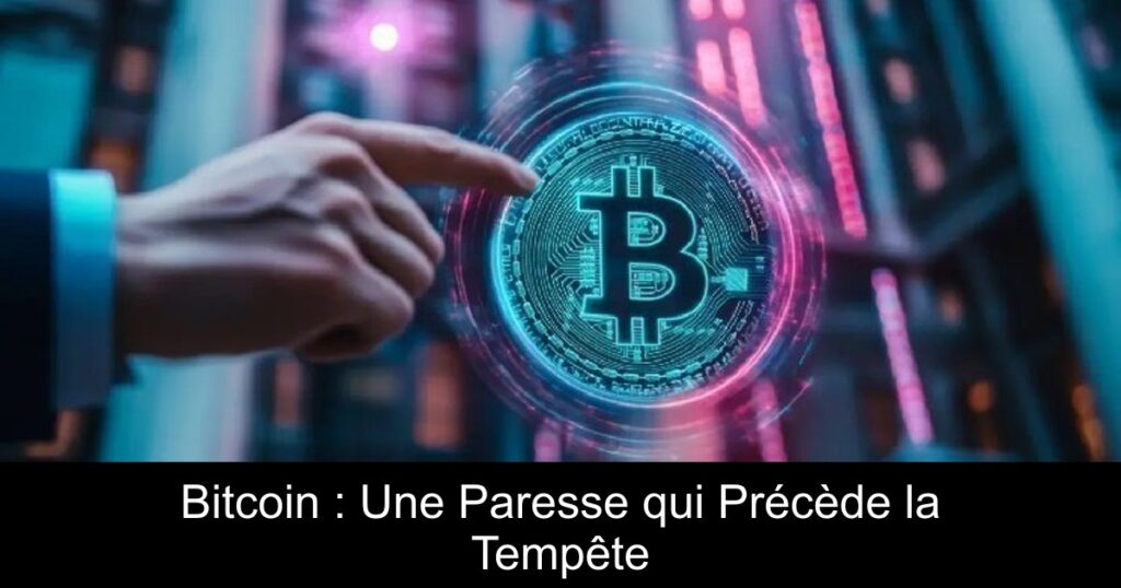 Bitcoin : Une Paresse qui Précède la Tempête
