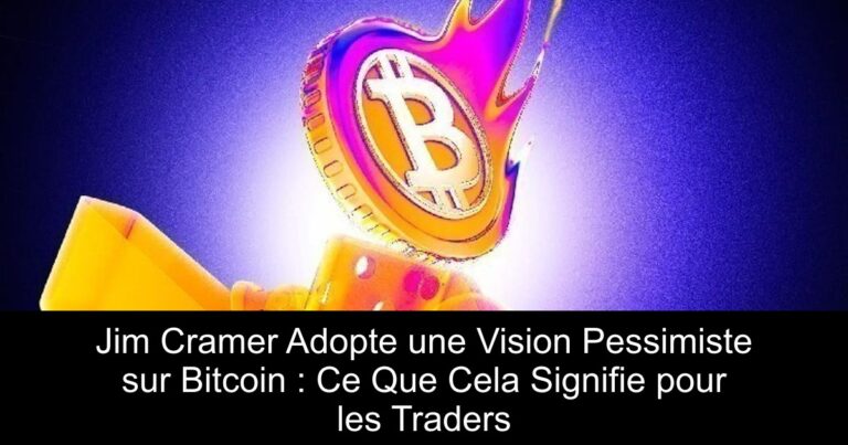 Jim Cramer Adopte une Vision Pessimiste sur Bitcoin : Ce Que Cela Signifie pour les Traders