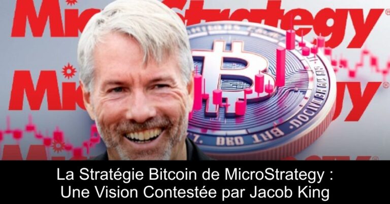 La Stratégie Bitcoin de MicroStrategy : Une Vision Contestée par Jacob King