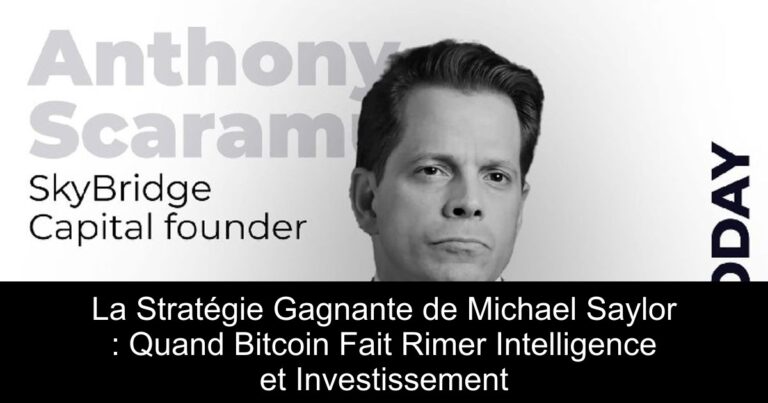 La Stratégie Gagnante de Michael Saylor : Quand Bitcoin Fait Rimer Intelligence et Investissement