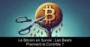 Le Bitcoin en Survie : Les Bears Prennent le Contrôle ?