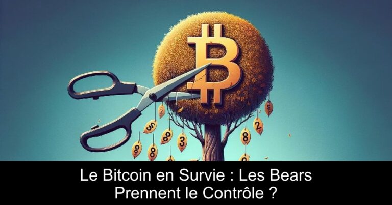 Le Bitcoin en Survie : Les Bears Prennent le Contrôle ?