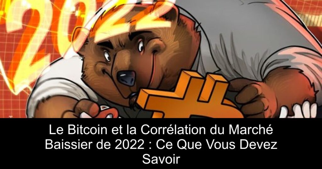 Le Bitcoin et la Corrélation du Marché Baissier de 2022 : Ce Que Vous Devez Savoir
