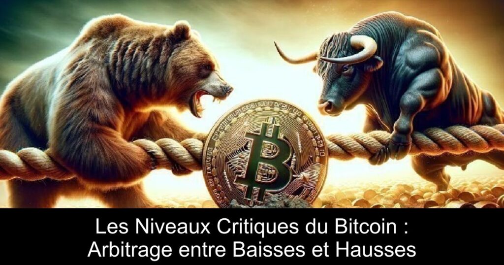 Les Niveaux Critiques du Bitcoin : Arbitrage entre Baisses et Hausses