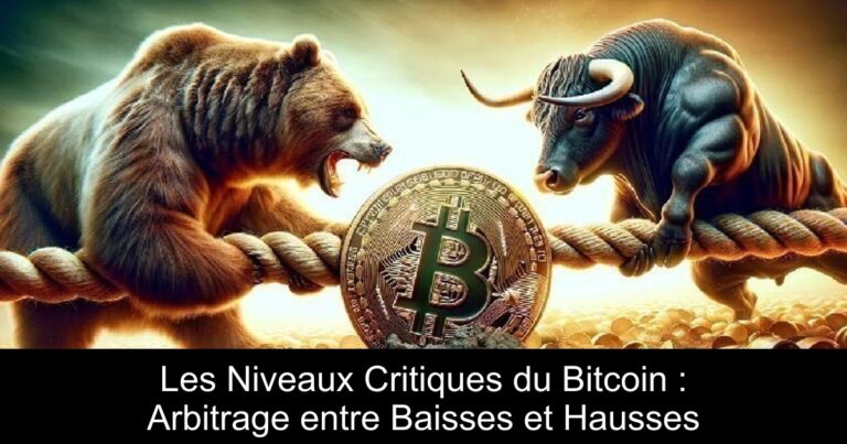Les Niveaux Critiques du Bitcoin : Arbitrage entre Baisses et Hausses