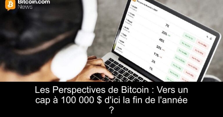 Les Perspectives de Bitcoin : Vers un cap à 100 000 $ d'ici la fin de l'année ?