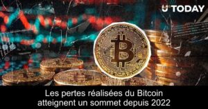 Les pertes réalisées du Bitcoin atteignent un sommet depuis 2022