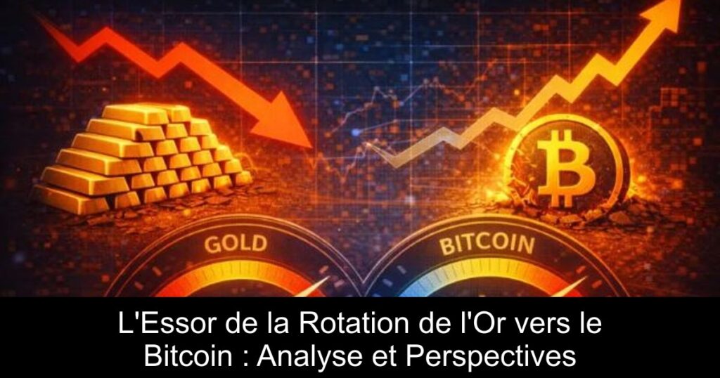 L&rsquo;Essor de la Rotation de l&rsquo;Or vers le Bitcoin : Analyse et Perspectives