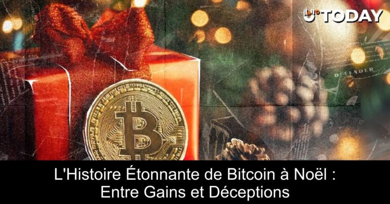 L'Histoire Étonnante de Bitcoin à Noël : Entre Gains et Déceptions