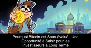 Pourquoi Bitcoin est Sous-évalué : Une Opportunité à Saisir pour les Investisseurs à Long Terme