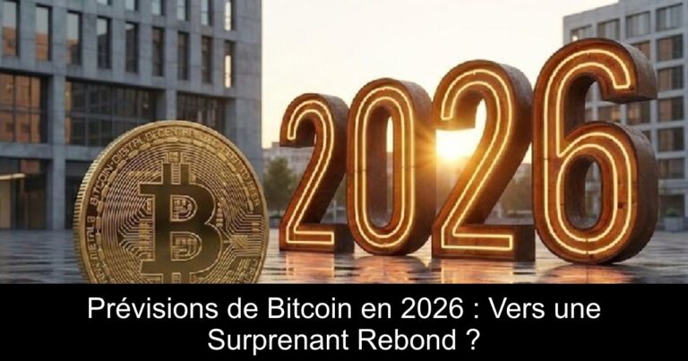 Prévisions de Bitcoin en 2026 : Vers une Surprenant Rebond ?