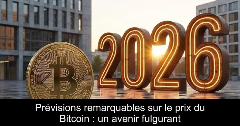 Prévisions remarquables sur le prix du Bitcoin : un avenir fulgurant