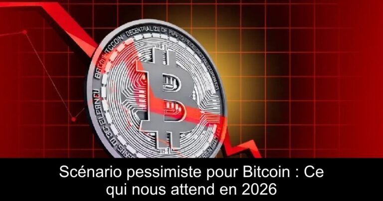 Scénario pessimiste pour Bitcoin : Ce qui nous attend en 2026