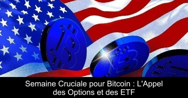 Semaine Cruciale pour Bitcoin : L'Appel des Options et des ETF