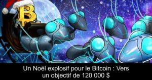 Un Noël explosif pour le Bitcoin : Vers un objectif de 120 000 $