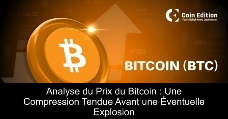 Analyse du Prix du Bitcoin : Une Compression Tendue Avant une Éventuelle Explosion