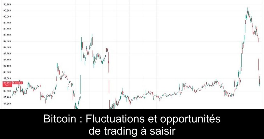 Bitcoin : Fluctuations et opportunités de trading à saisir