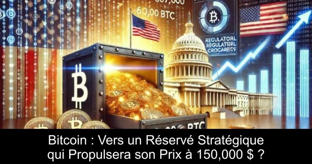 Bitcoin : Vers un Réservé Stratégique qui Propulsera son Prix à 150,000 $ ?