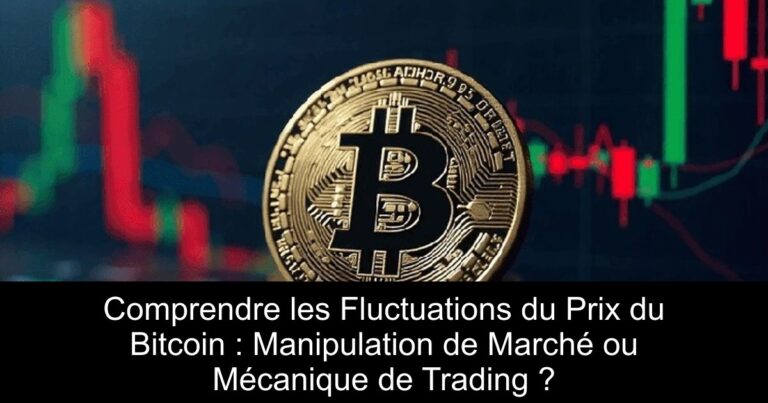 Comprendre les Fluctuations du Prix du Bitcoin : Manipulation de Marché ou Mécanique de Trading ?