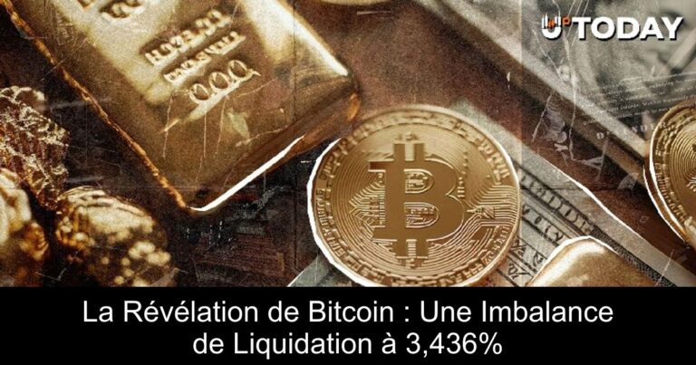 La Révélation de Bitcoin : Une Imbalance de Liquidation à 3,436%