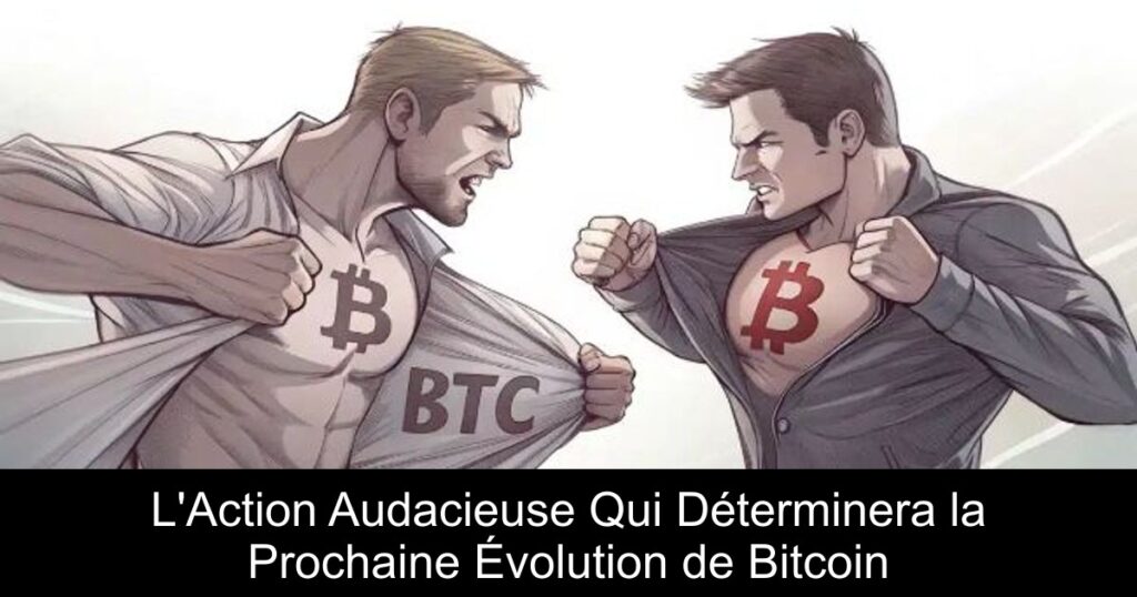 L&rsquo;Action Audacieuse Qui Déterminera la Prochaine Évolution de Bitcoin