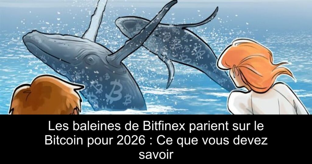 Les baleines de Bitfinex parient sur le Bitcoin pour 2026 : Ce que vous devez savoir