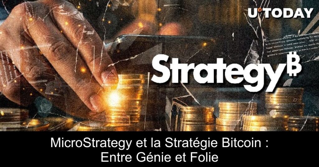 MicroStrategy et la Stratégie Bitcoin : Entre Génie et Folie