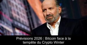 Prévisions 2026 : Bitcoin face à la tempête du Crypto Winter