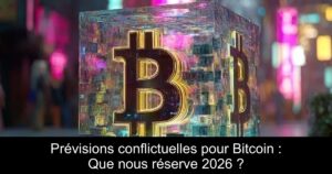Prévisions conflictuelles pour Bitcoin : Que nous réserve 2026 ?