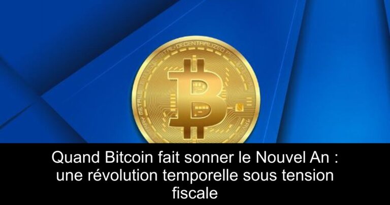 Quand Bitcoin fait sonner le Nouvel An : une révolution temporelle sous tension fiscale