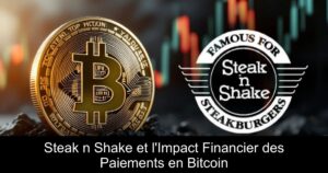 Steak n Shake et l&rsquo;Impact Financier des Paiements en Bitcoin