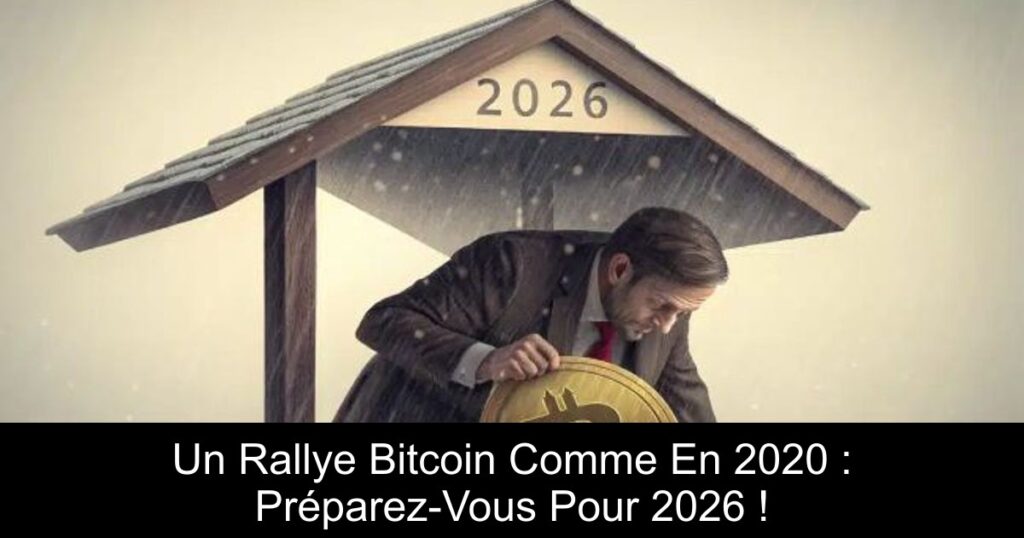 Un Rallye Bitcoin Comme En 2020 : Préparez-Vous Pour 2026 !