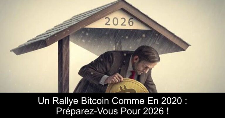 Un Rallye Bitcoin Comme En 2020 : Préparez-Vous Pour 2026 !