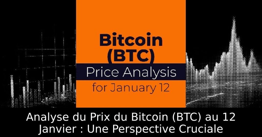 Analyse du Prix du Bitcoin (BTC) au 12 Janvier : Une Perspective Cruciale